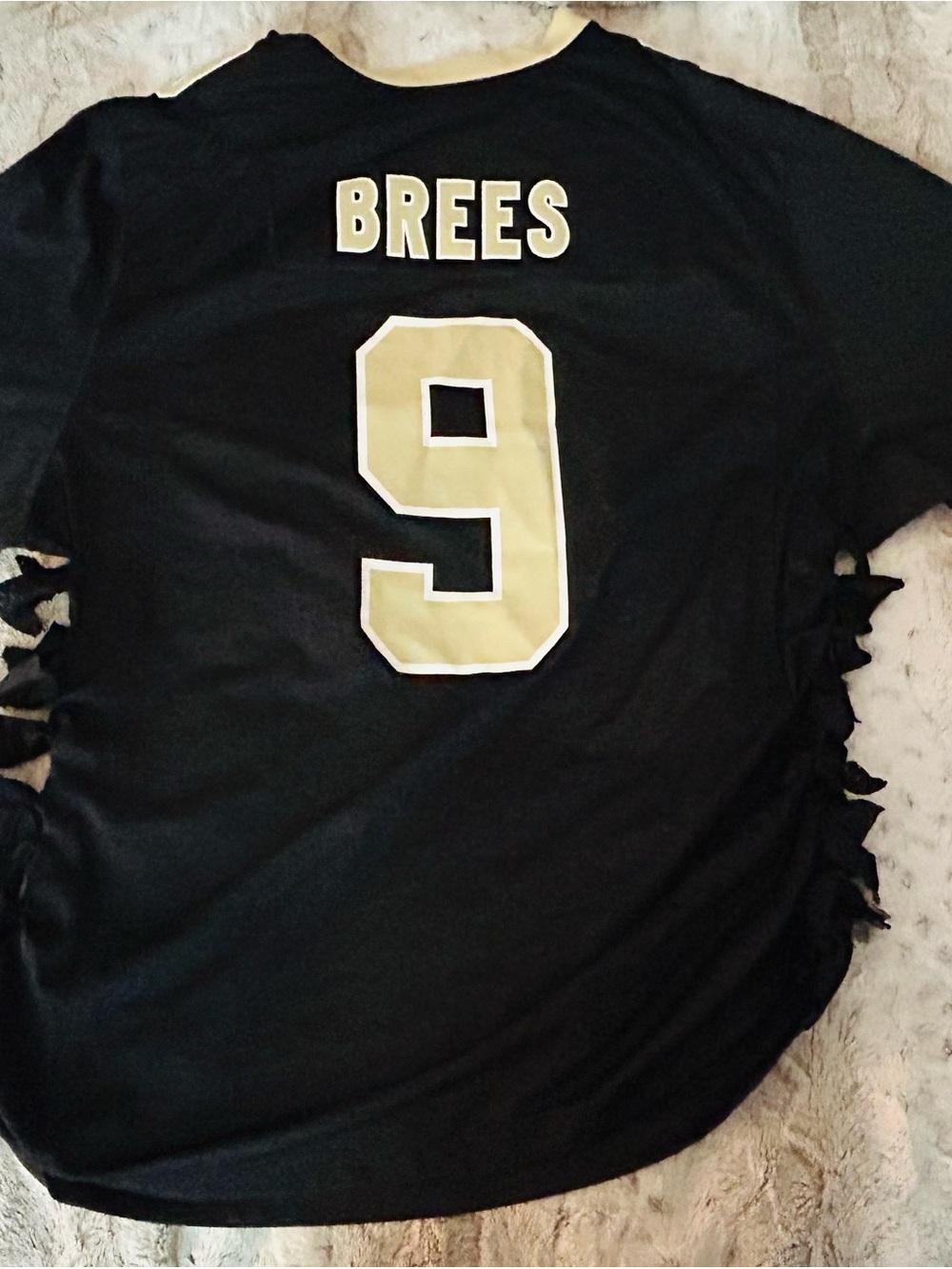 NFL Black and Gold 'Brees 9' Men's Fan Jersey
